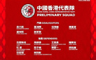 中國(guó)香港隊(duì)37人初選名單，出征亞洲杯預(yù)選賽，中超中甲占10人。
