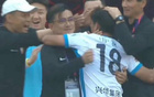 劉浪舟西岸首秀進(jìn)球，漸入佳境，自勉之。
